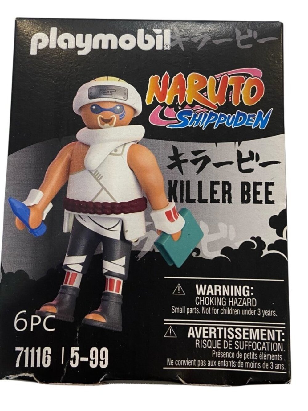 Playmobil Naruto Shippuden Killer Bee Figure 71116 Naruto toy Killer Bee figure